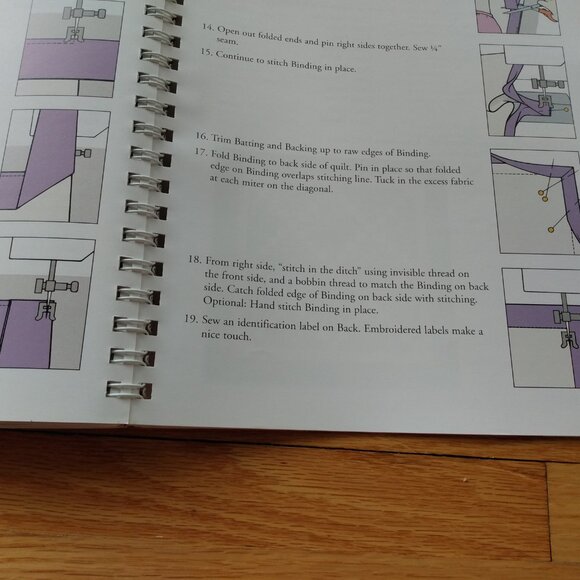 Quilting Pattern Book "Still Stripping" by Eleanor Burns Quilt in a Day - Picture 9 of 11